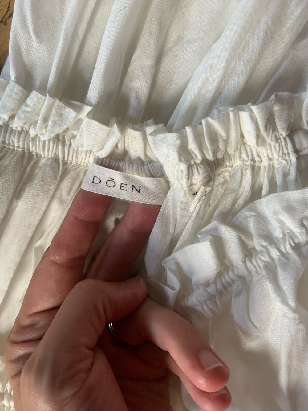 DOEN Ischia Dress in Salt size S - Picture 5 of 8